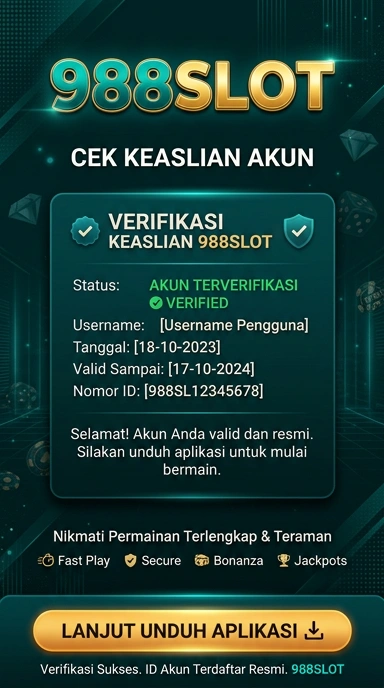 Halaman Resmi 988slot untuk Pengguna Android